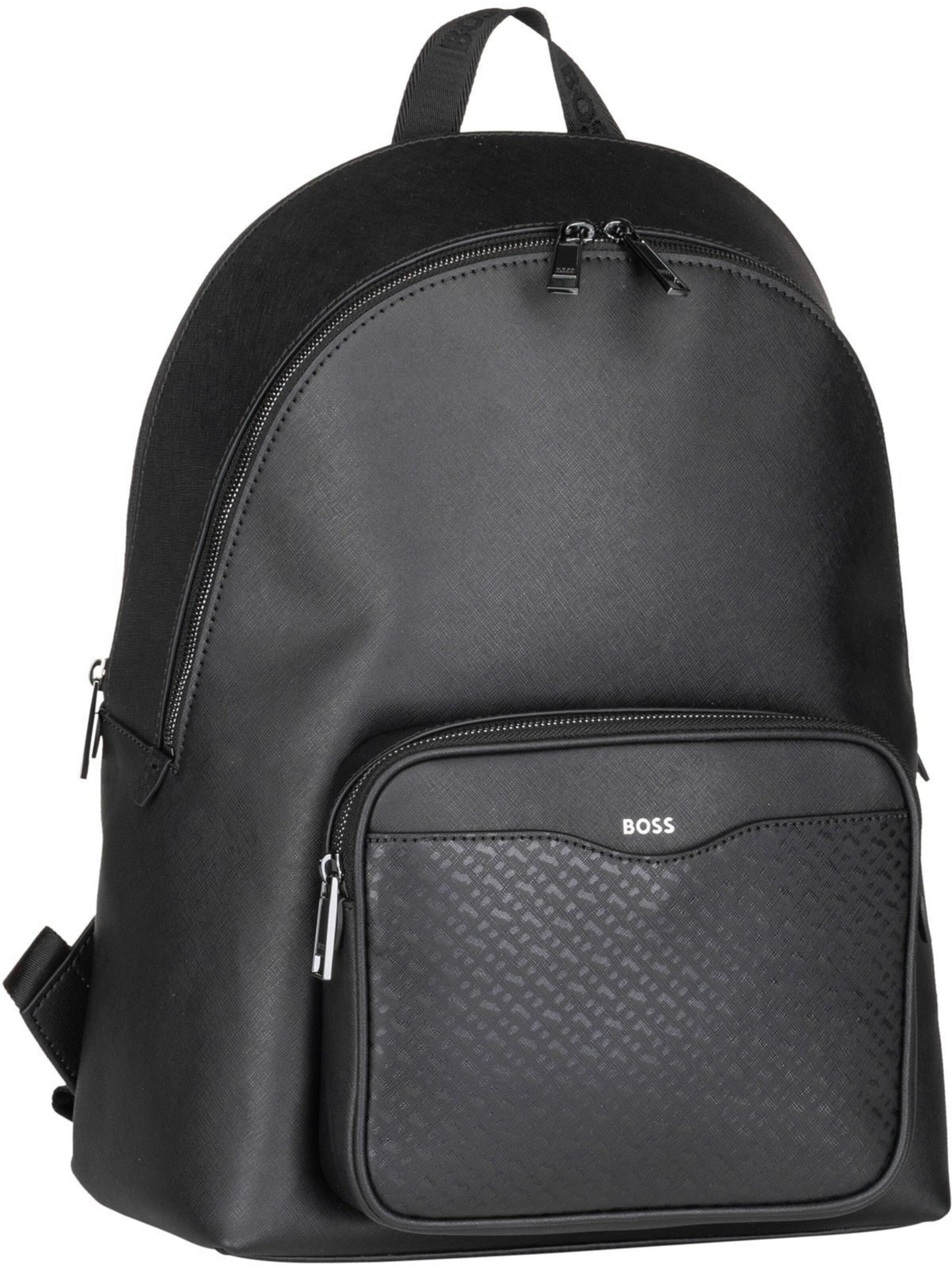 BOSS Backpack 'Zair' in Black: front