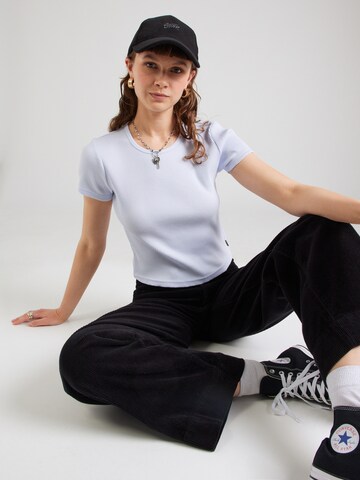 CONVERSE Футболка в Синий: спереди