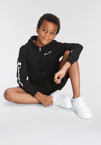 Champion Authentic Athletic Apparel Ζακέτα φούτερ σε μαύρο