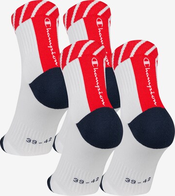 Champion Authentic Athletic Apparel Athletic Socks ' 4er-Pack Performance ' in White