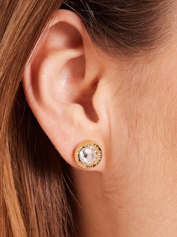 Boucles d'oreilles 'Color My Day' GUESS en or : devant