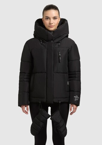 khujo Winter jacket 'Peeke2' in Black: front