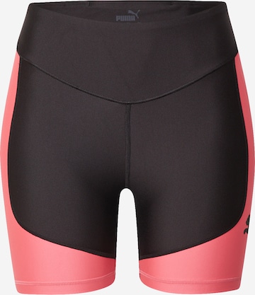 Skinny Pantaloni sport 'Fit Eversculpt 5" Tight Short' de la PUMA pe negru: față