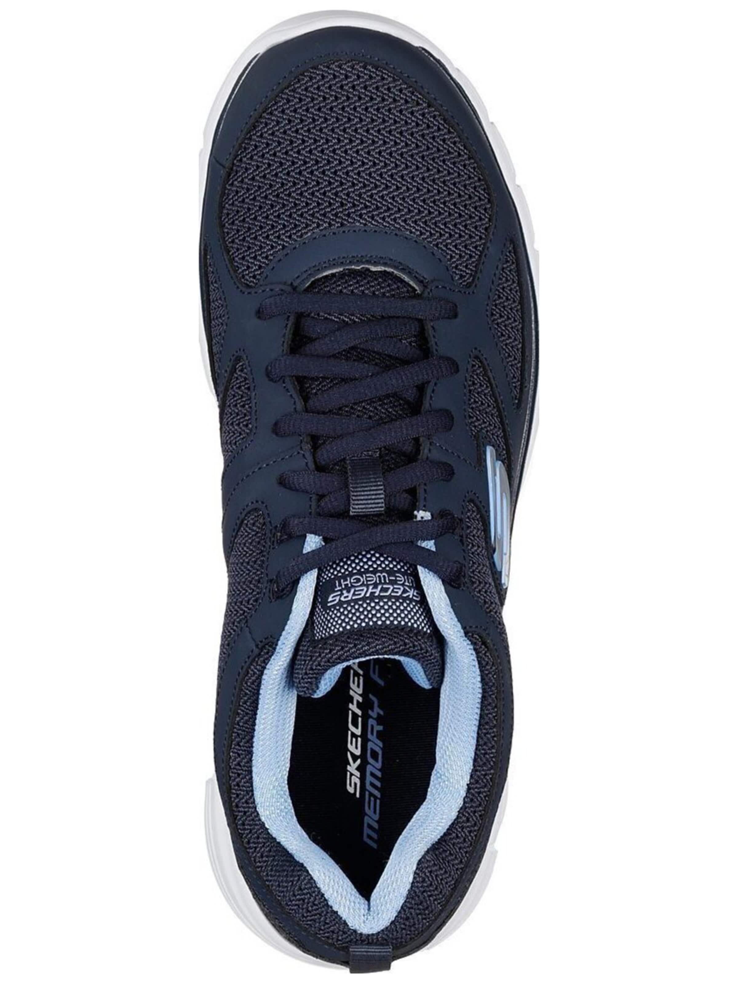 SKECHERS Низкие кроссовки 'Burns Agoura' в Синий