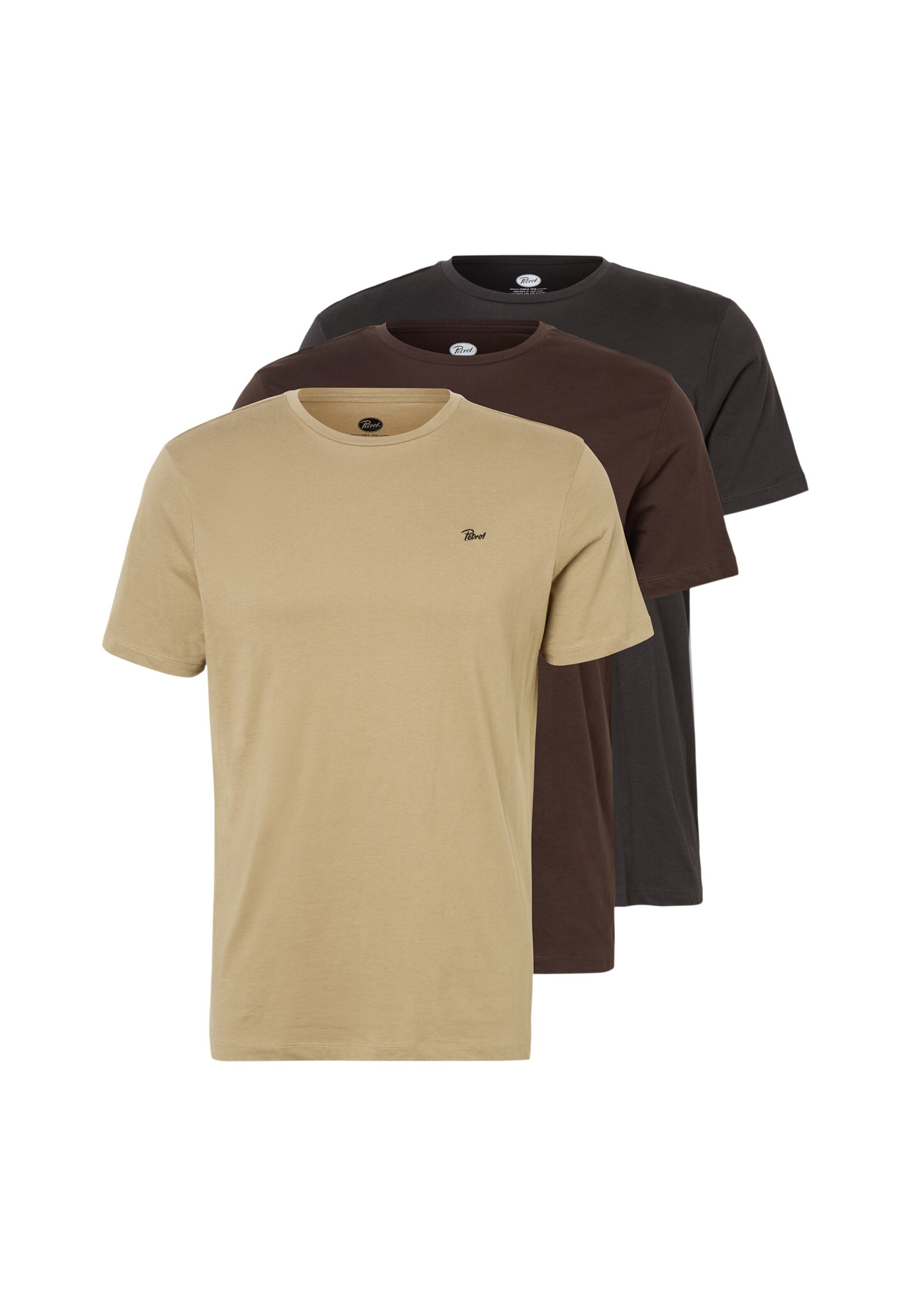 Petrol Industries Shirt 'Sidney' in Brown: front