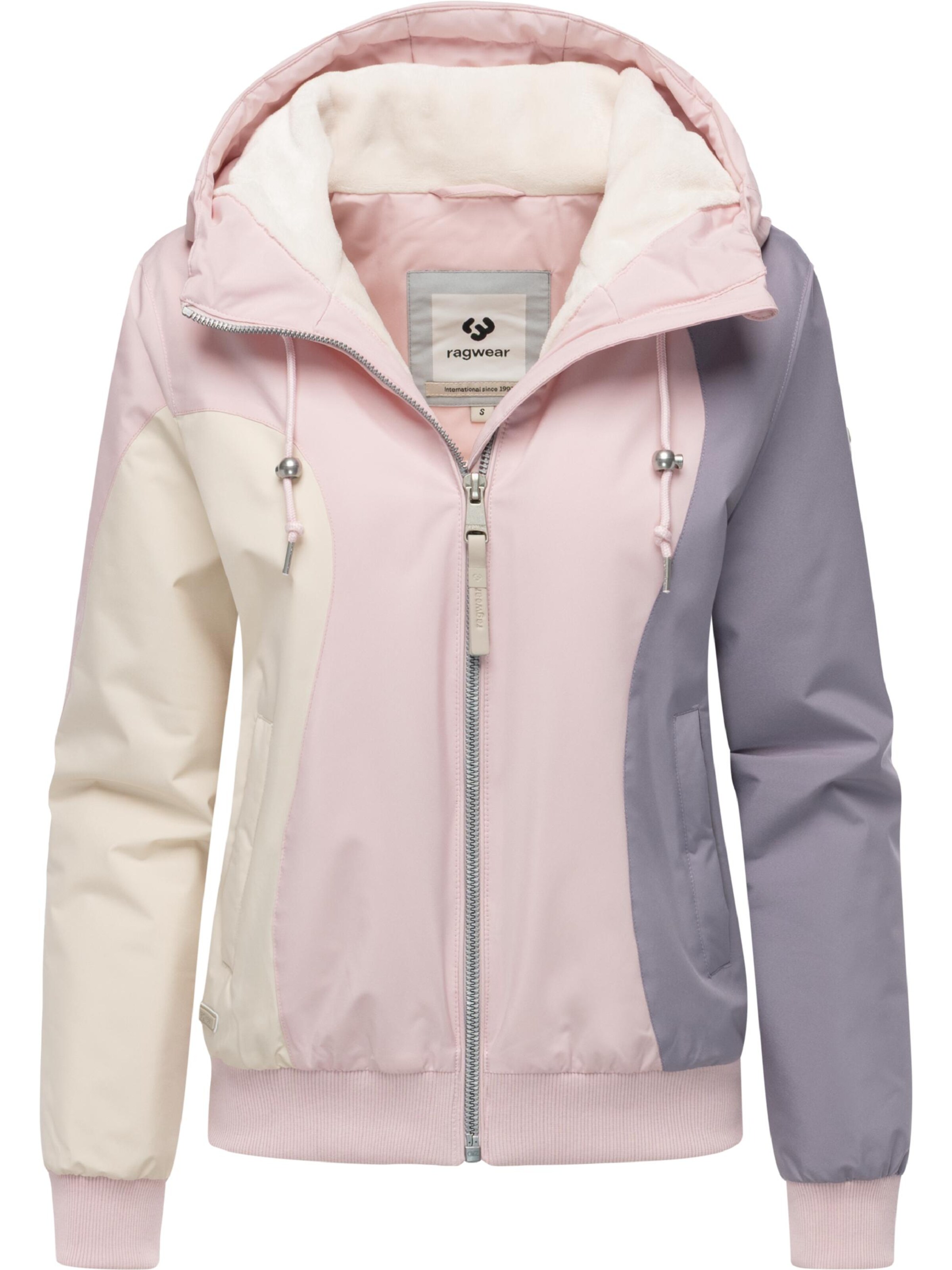 Ragwear Performance Jacket 'Oggie Youmodo' in Pink