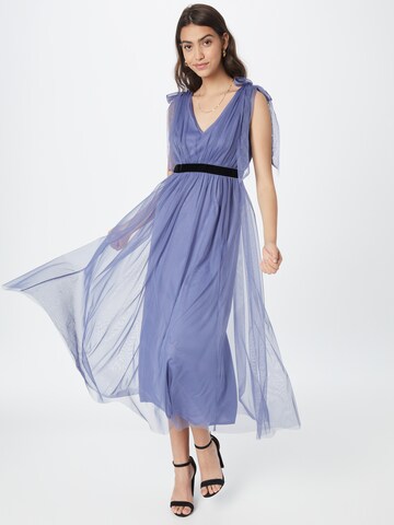 Maya Deluxe Evening Dress in Blue