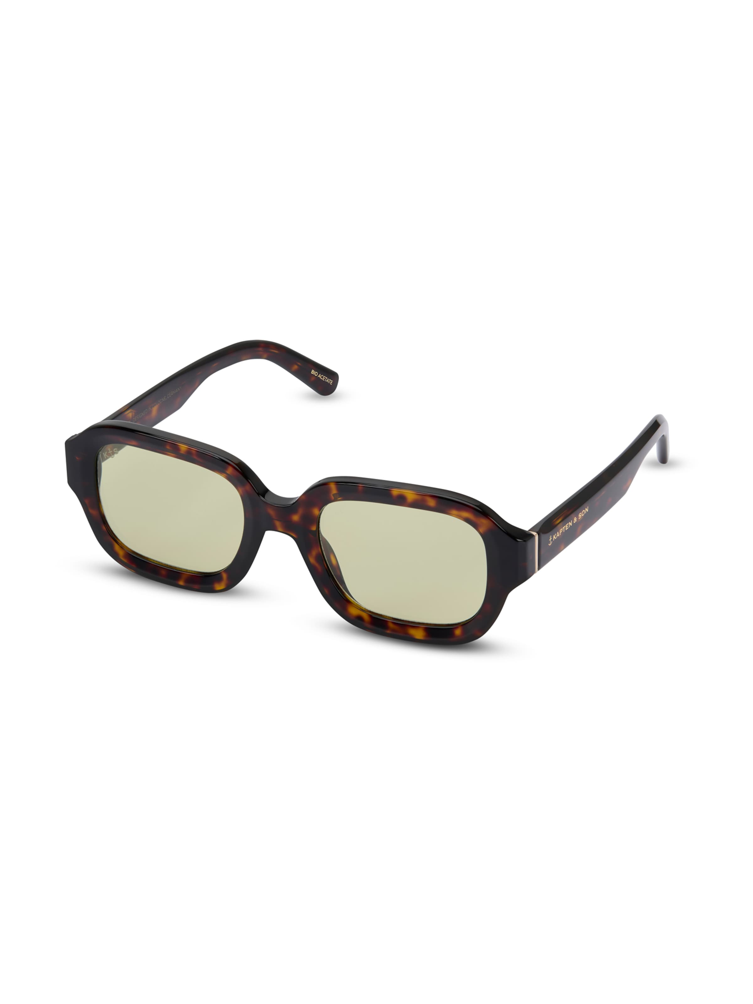 Lunettes de soleil 'Biarritz' Kapten & Son en marron : devant