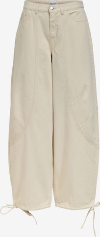 OBJECT - Pantalón cargo en beige: frente