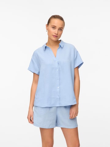 Chemisier 'VMMelaney' VERO MODA en bleu : devant