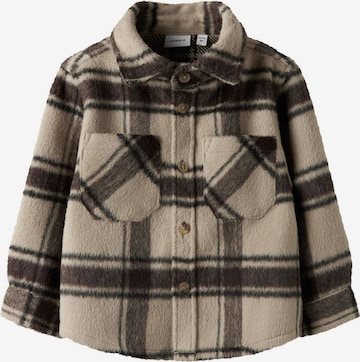 NAME IT Regular Fit Hemd in Beige: Vorderseite