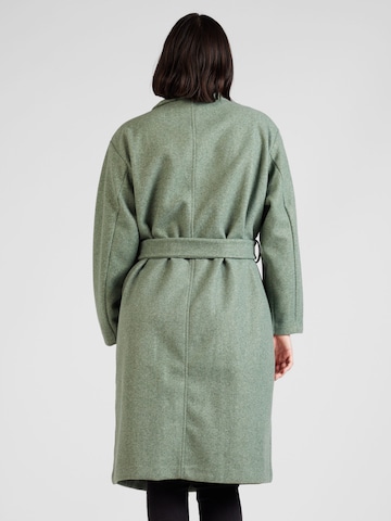 Vero Moda Curve Between-Seasons Coat 'FORTUNE' in Green