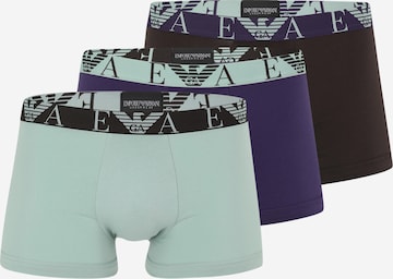 Emporio Armani Bokserki w kolorze zielony: przód