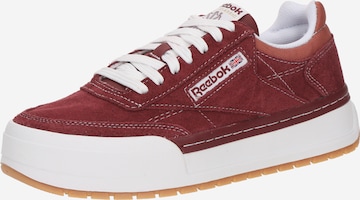Sneaker low 'Club C Megacourt' de la Reebok pe roșu: față