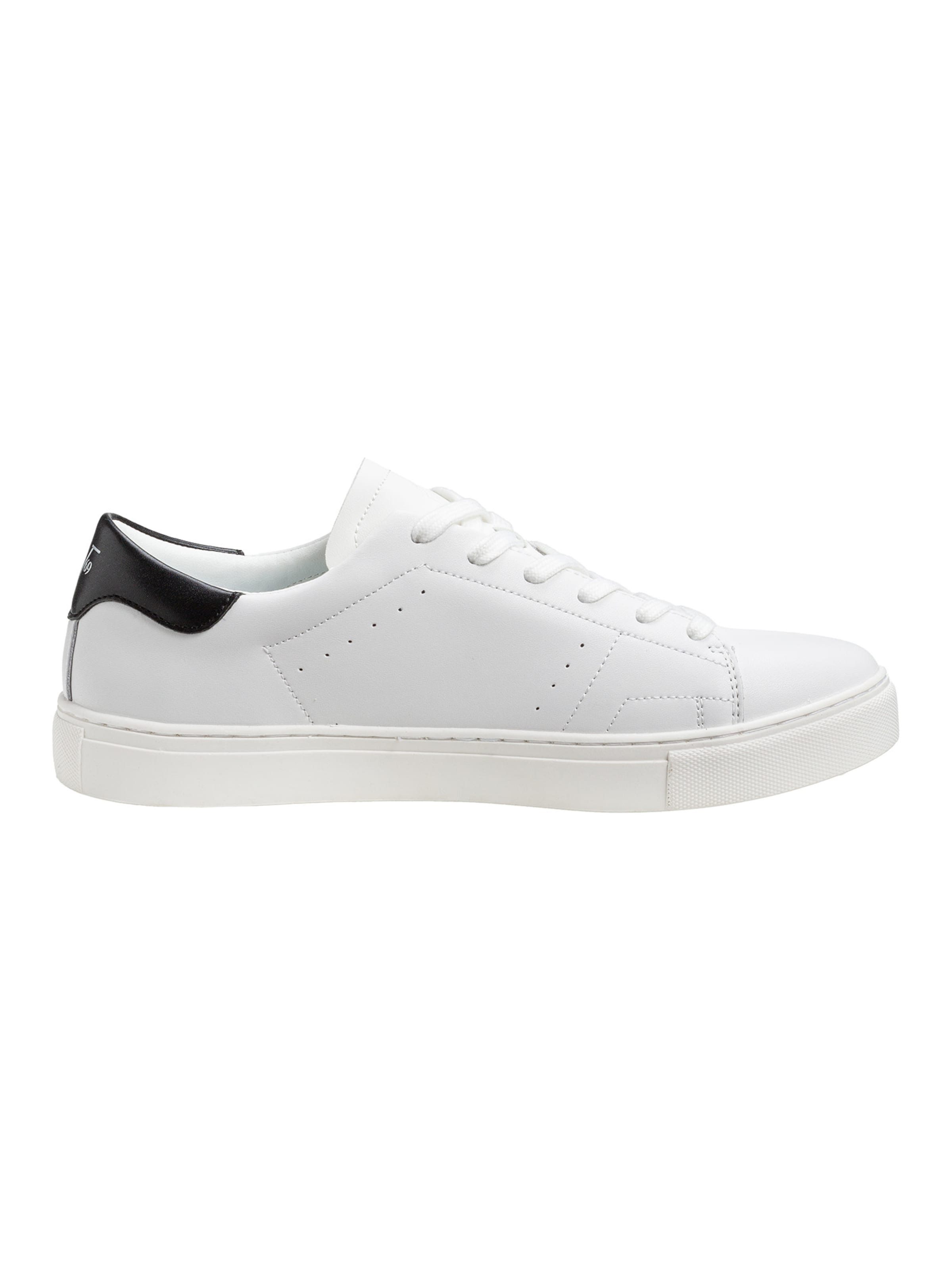 Baskets basses 'Pius' 19V69 ITALIA en blanc