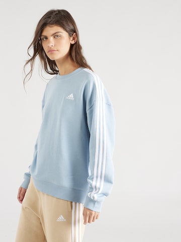 ADIDAS SPORTSWEAR Sport sweatshirt 'Essentials' i blå: framsida