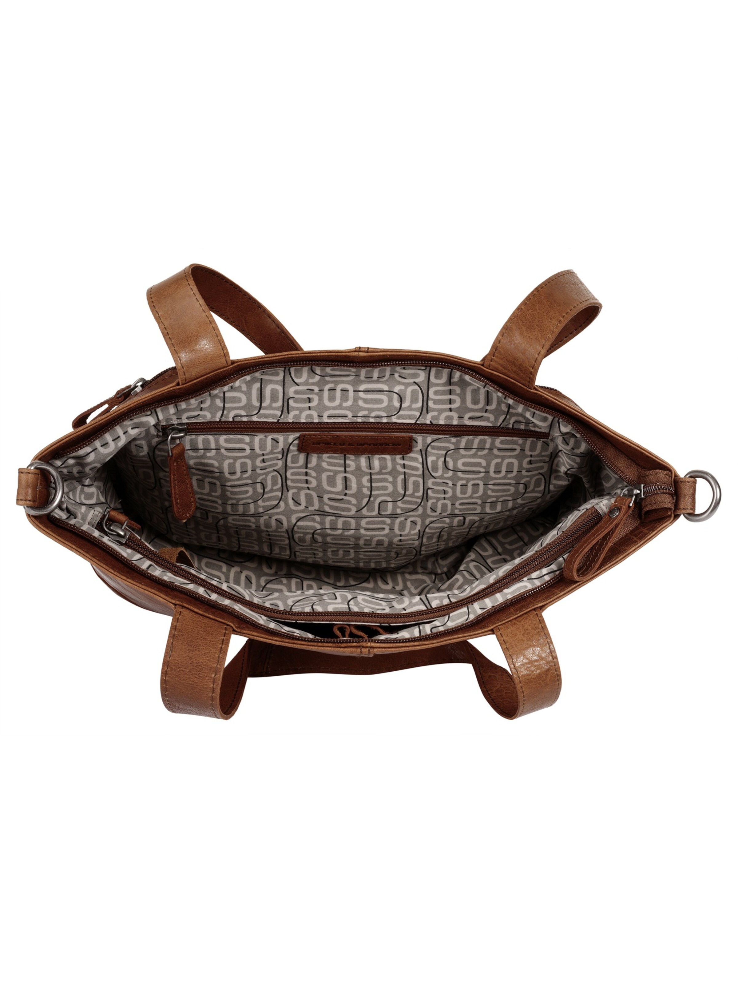 Cabas Spikes & Sparrow en marron