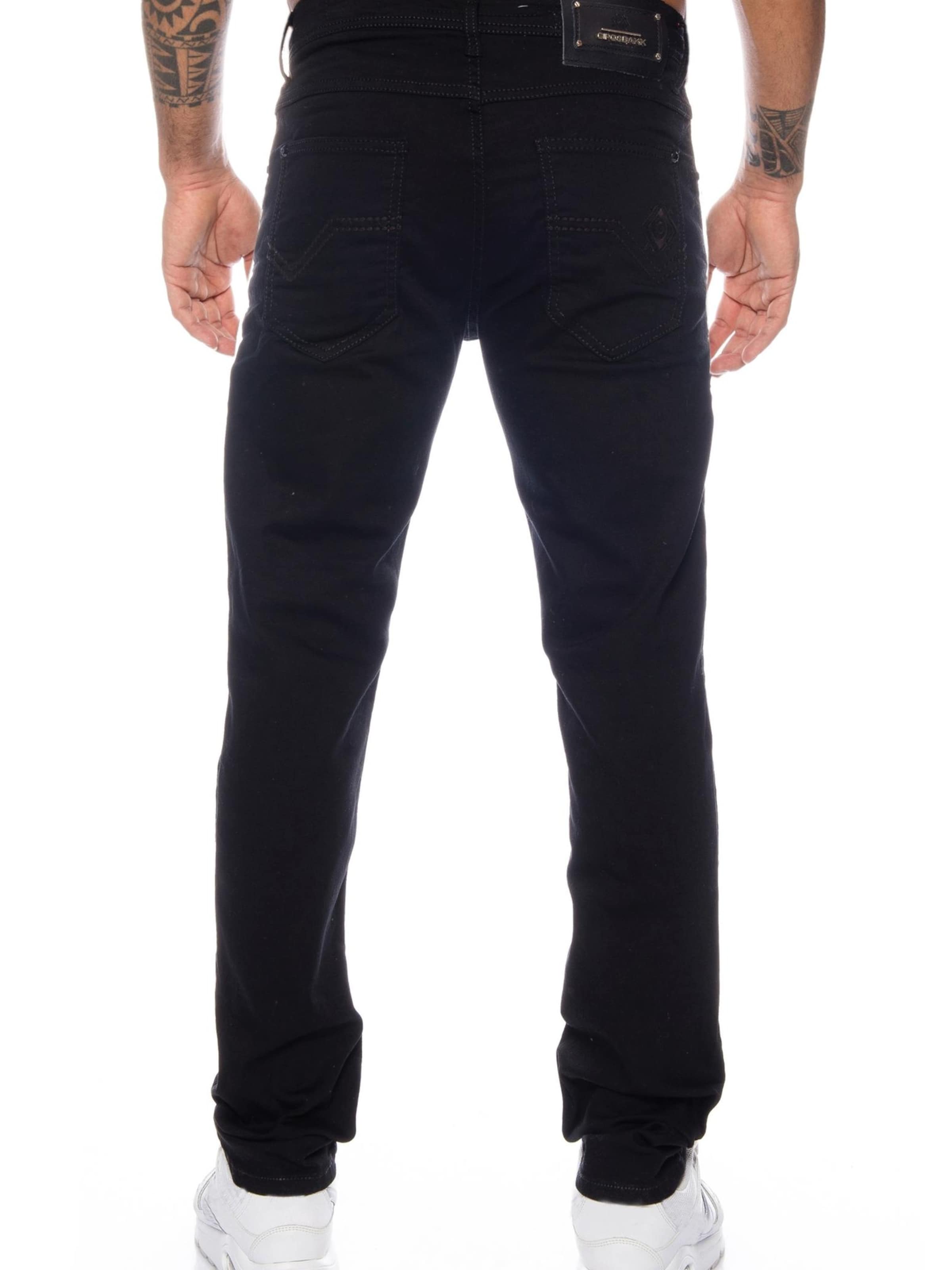 CIPO & BAXX Slim fit Jeans 'BJ319A' in Black