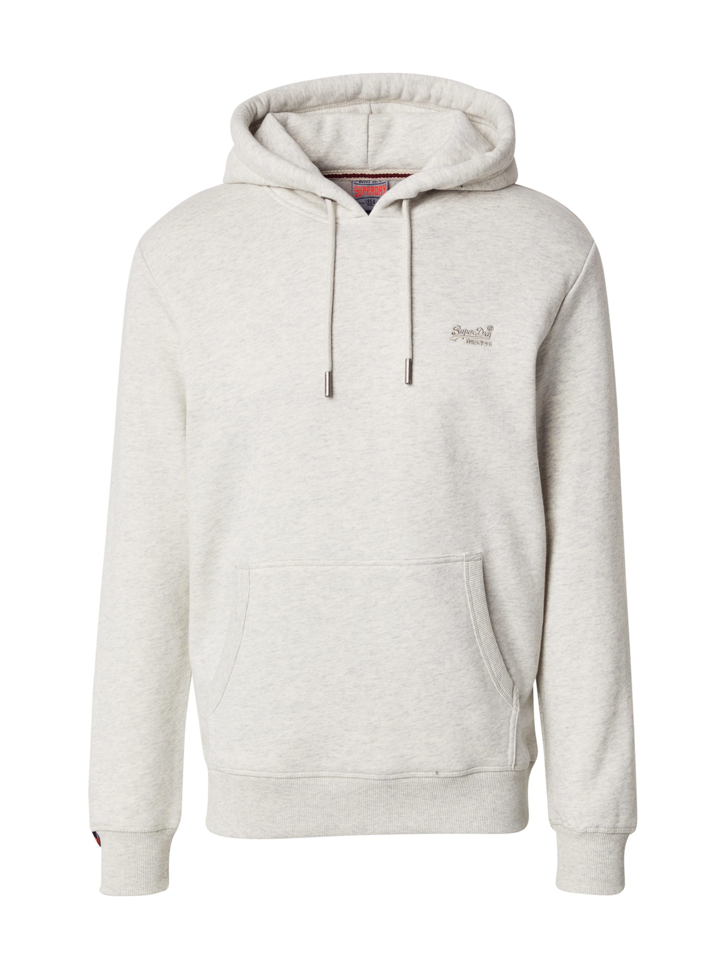 Superdry Sweatshirt 'Essential' in Grey: front