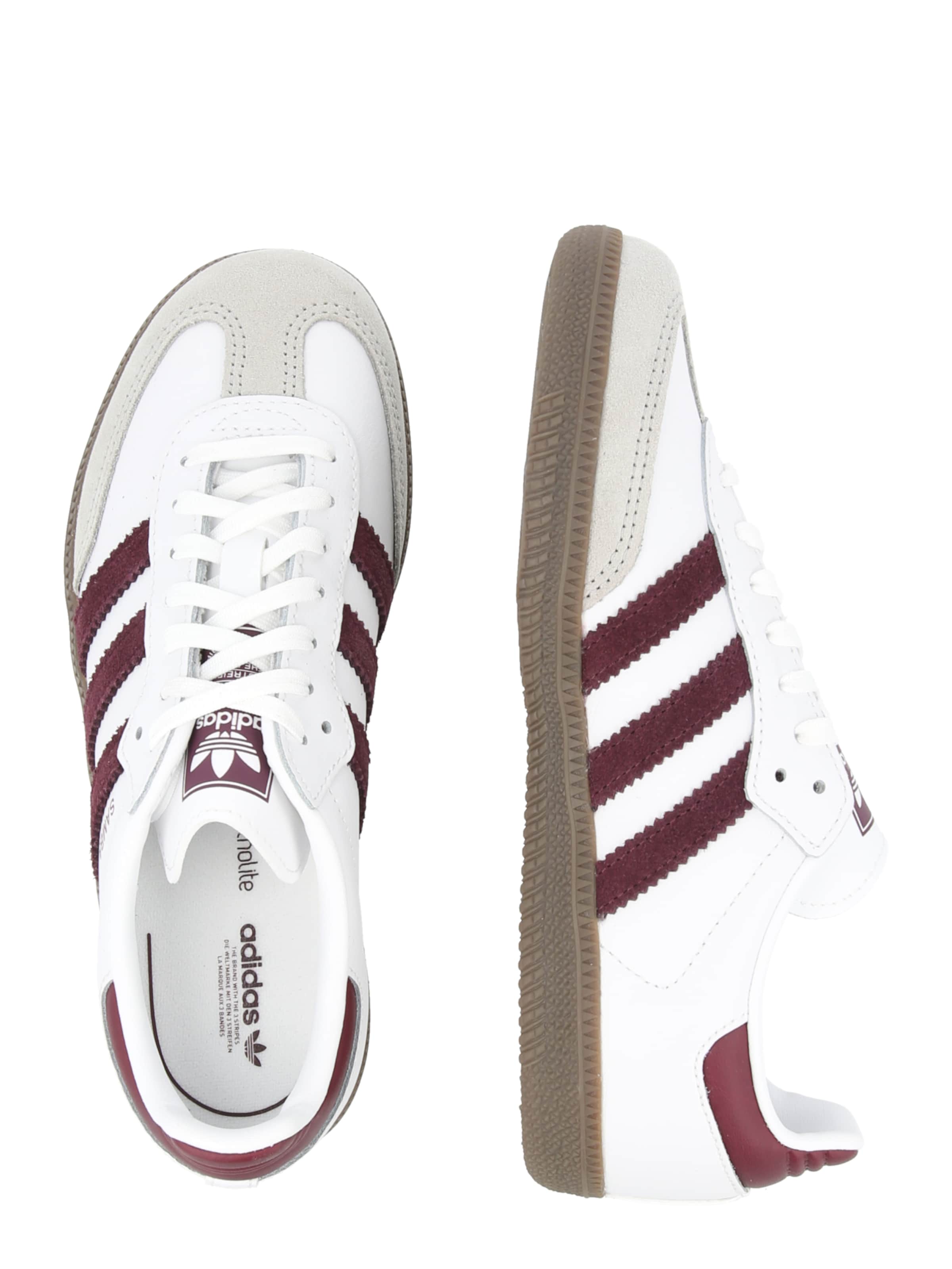 ADIDAS ORIGINALS Σνίκερ 'Samba' σε λευκό