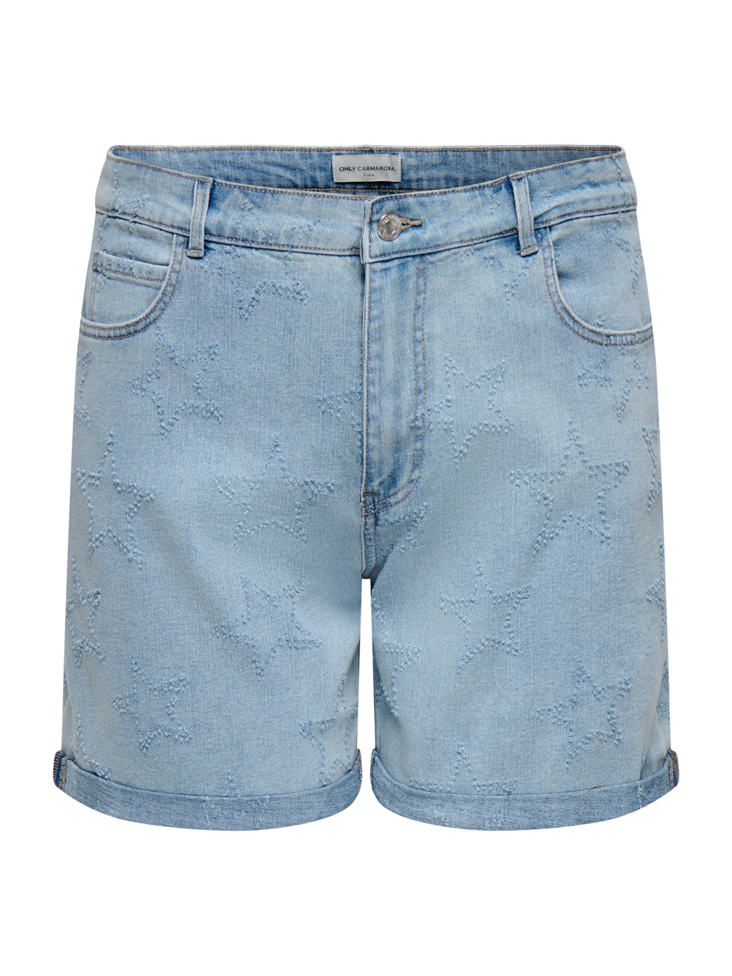 ONLY Carmakoma Regularen Kavbojke 'CARVEGA' | modra barva: sprednja stran