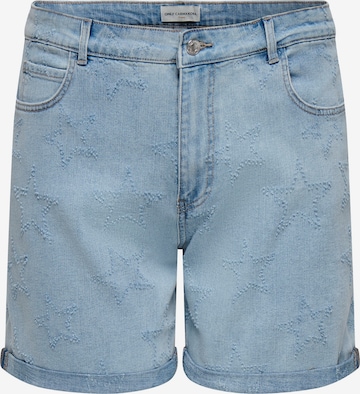 mėlyna ONLY Carmakoma Standartinis Džinsai 'CARVEGA': priekis