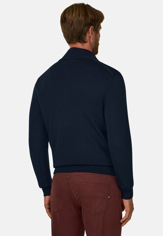 Boggi Milano Sweater in Blue: back