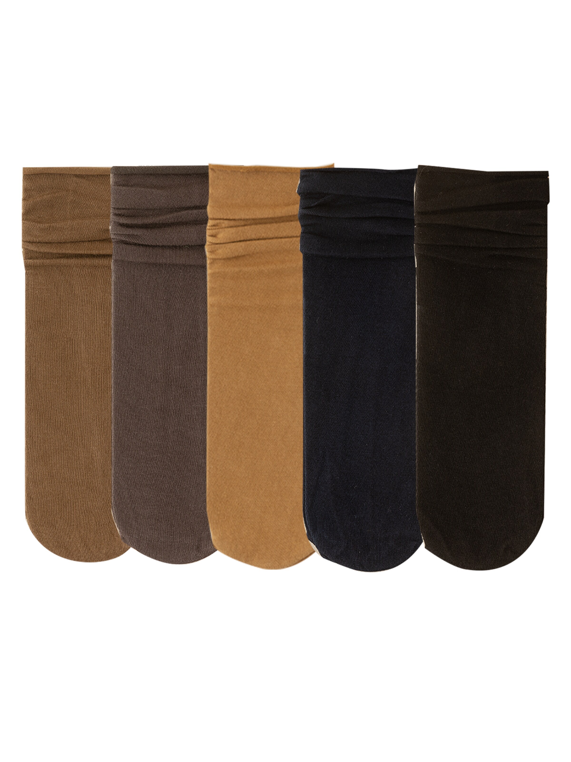 Millo Socks 'Colourful Viskose' in Grey: front