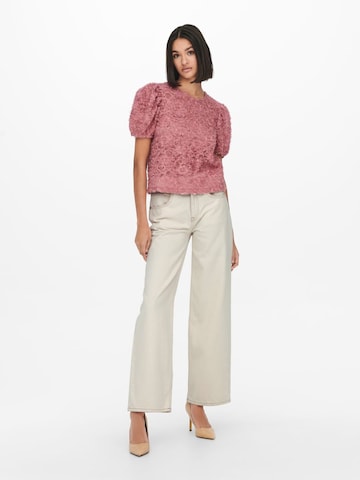 JDY Wide Leg Jeans 'Ariel' in Weiß