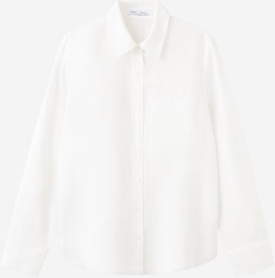 MANGO Pusero 'LINO' värissä offwhite, Tuotenäkymä