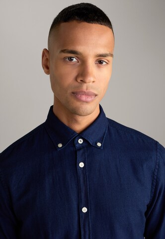 JOOP! Jeans Slim Fit Hemd 'Heli' in Blau