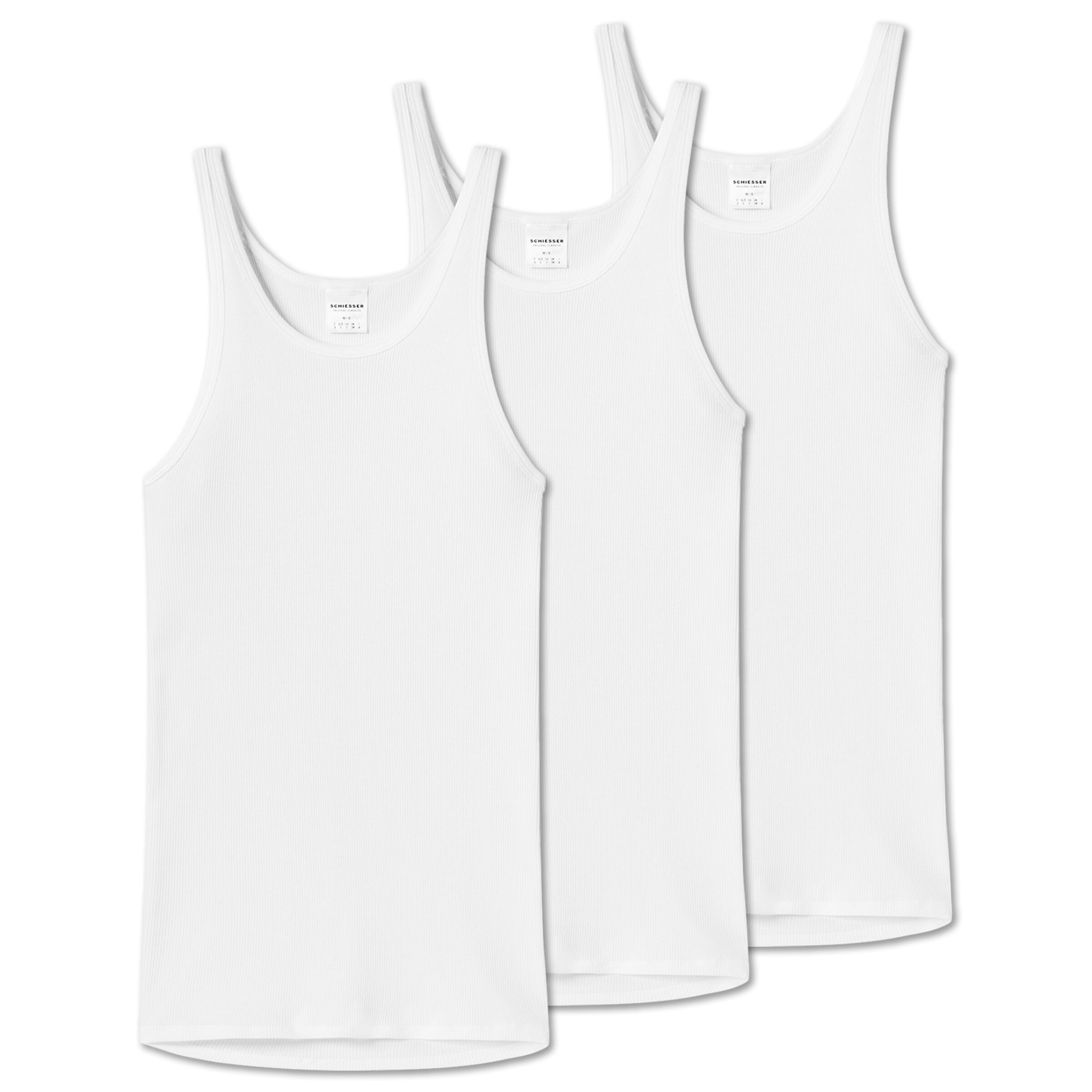 SCHIESSER - Camiseta térmica en blanco: frente