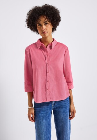 STREET ONE Bluse in Pink: Vorderseite