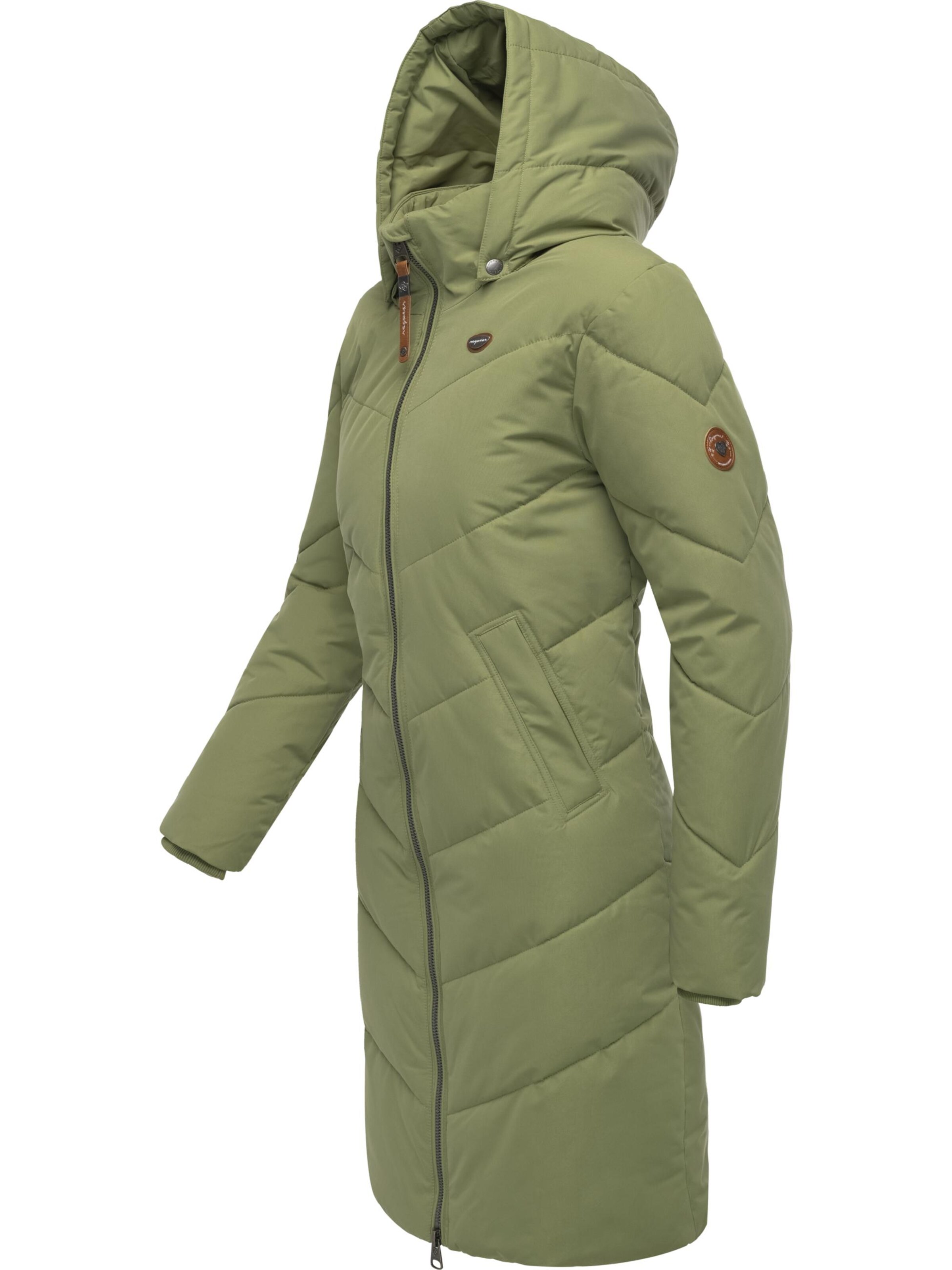 Ragwear Winter coat 'Rebelka' in Green
