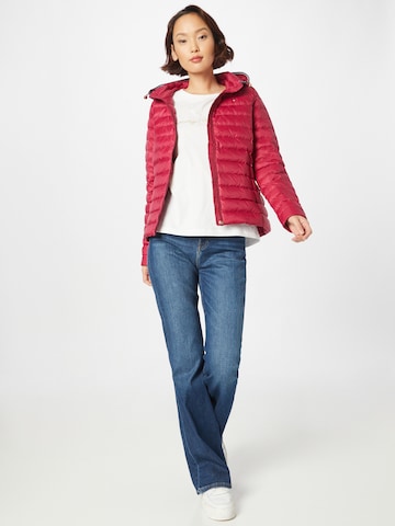 TOMMY HILFIGER Jacke in Rot