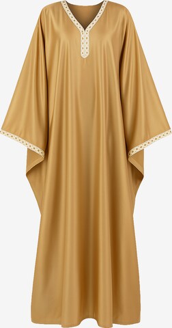 Robe Elara en beige : devant