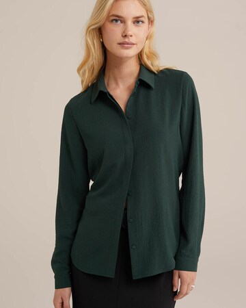 WE Fashion Блузка в Зеленый: спереди
