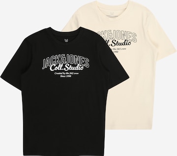 Jack & Jones Junior T-Shirt 'JJMakoto' in Schwarz: Vorderseite