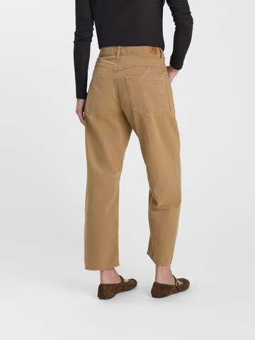 Loosefit Jean Le Temps Des Cerises en marron : derrière