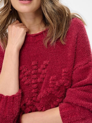 Blue Shadow Pullover‌‌ in Rot