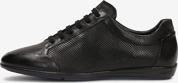 melns Kazar Sporta apavi ar šņorēm: no priekšpuses