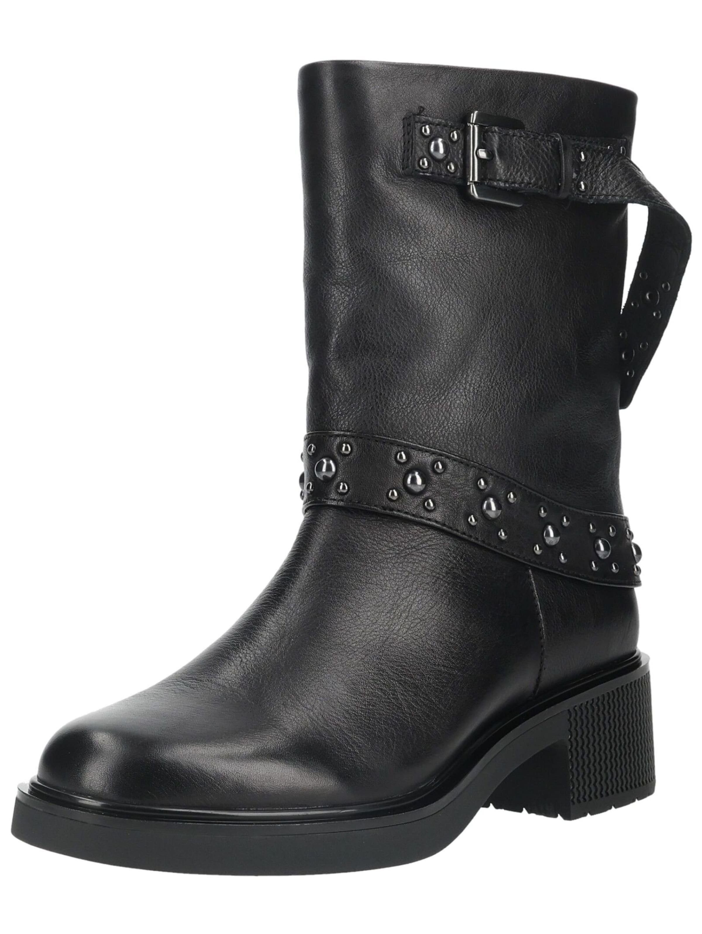 Regarde le Ciel Bootie in Black: front