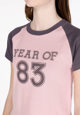 T-shirt Colin's en rose
