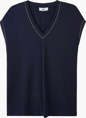 T-shirt adl en bleu : devant