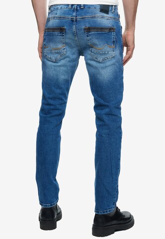 Rusty Neal Slimfit Jeans 'YOKOTE' in Blauw