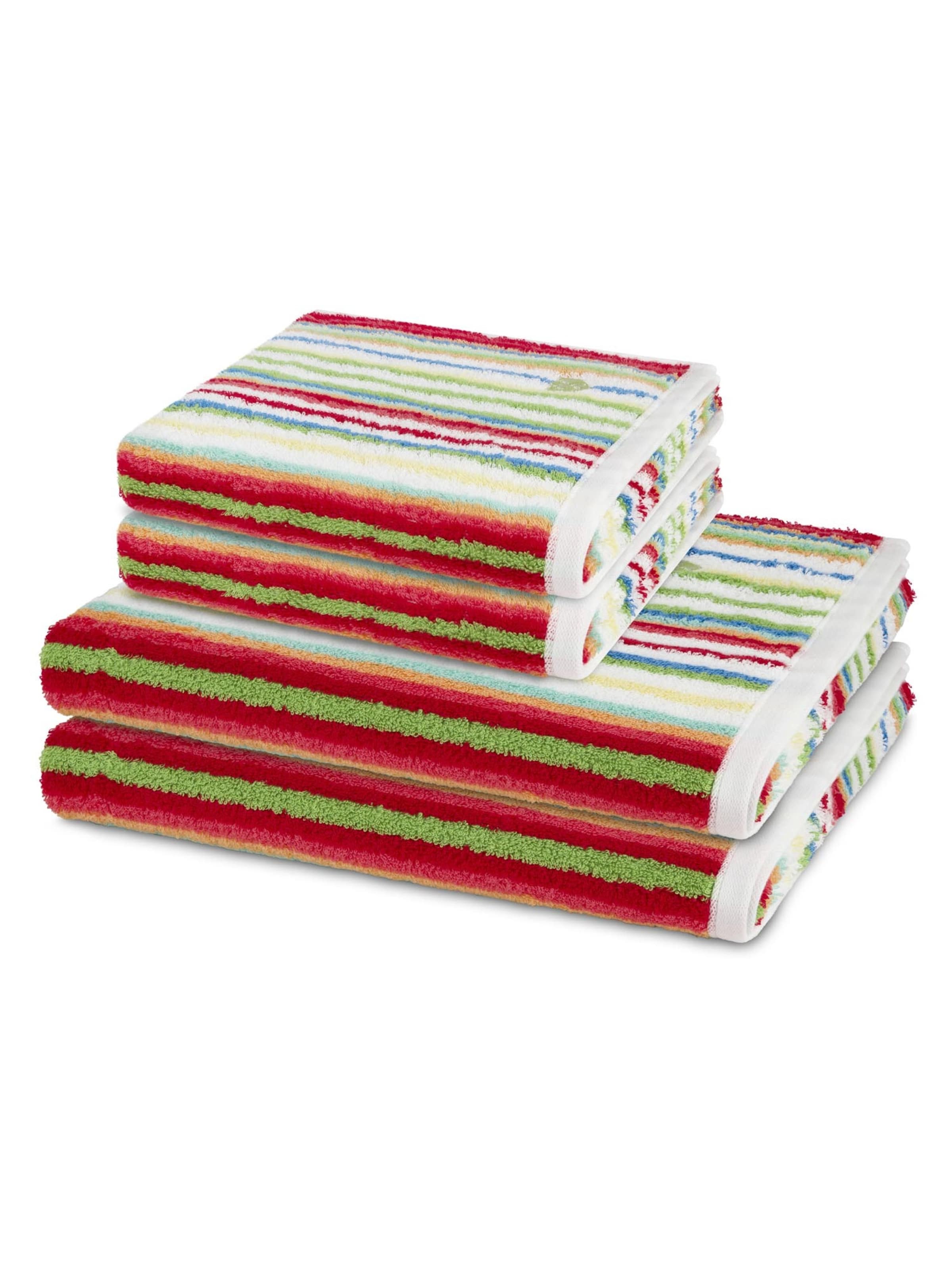 ROSS Handtuch 'Vita'‌‌‌‌‌‌‌‌ in Rot: Vorderseite