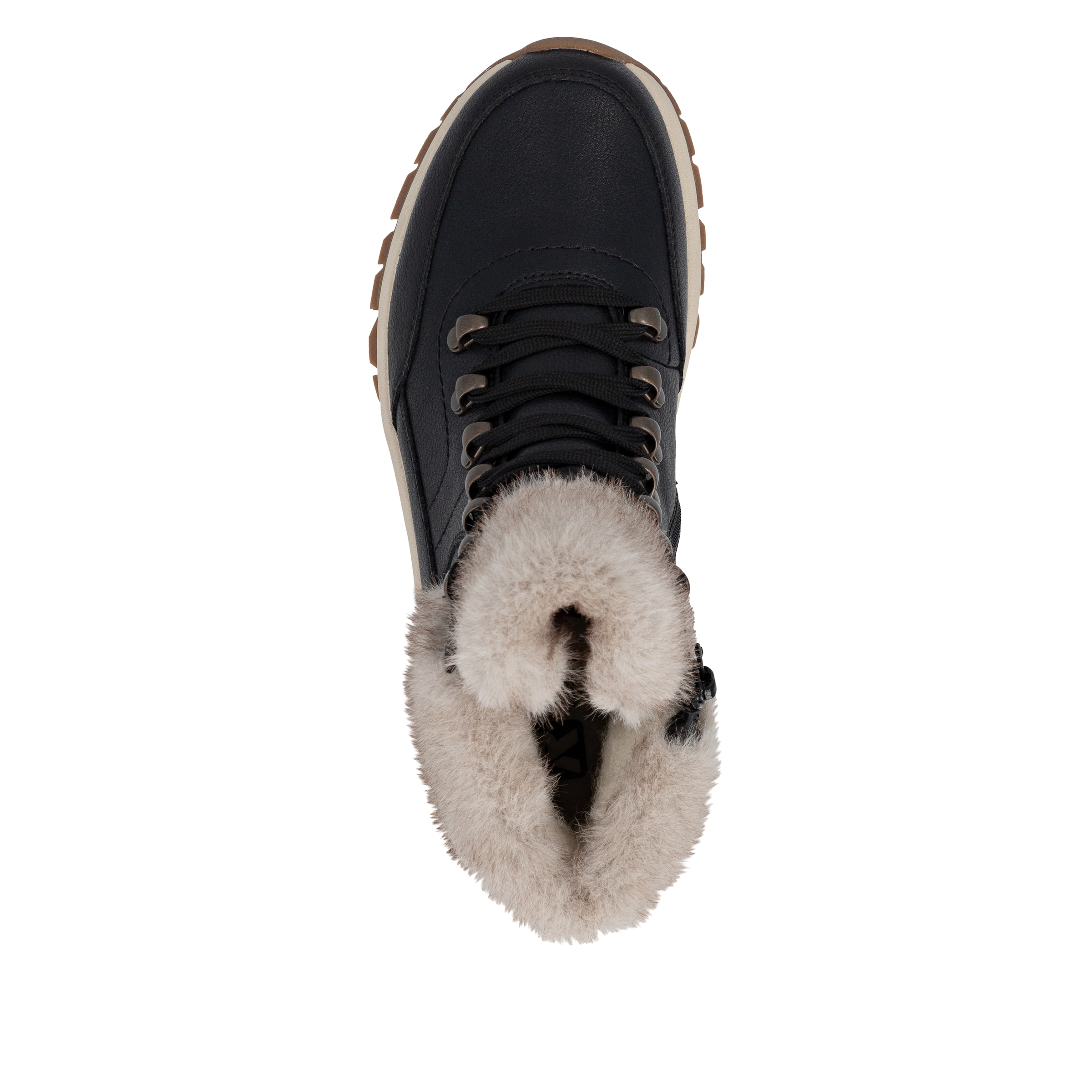 Bottes à lacets 'W3971' Rieker en noir