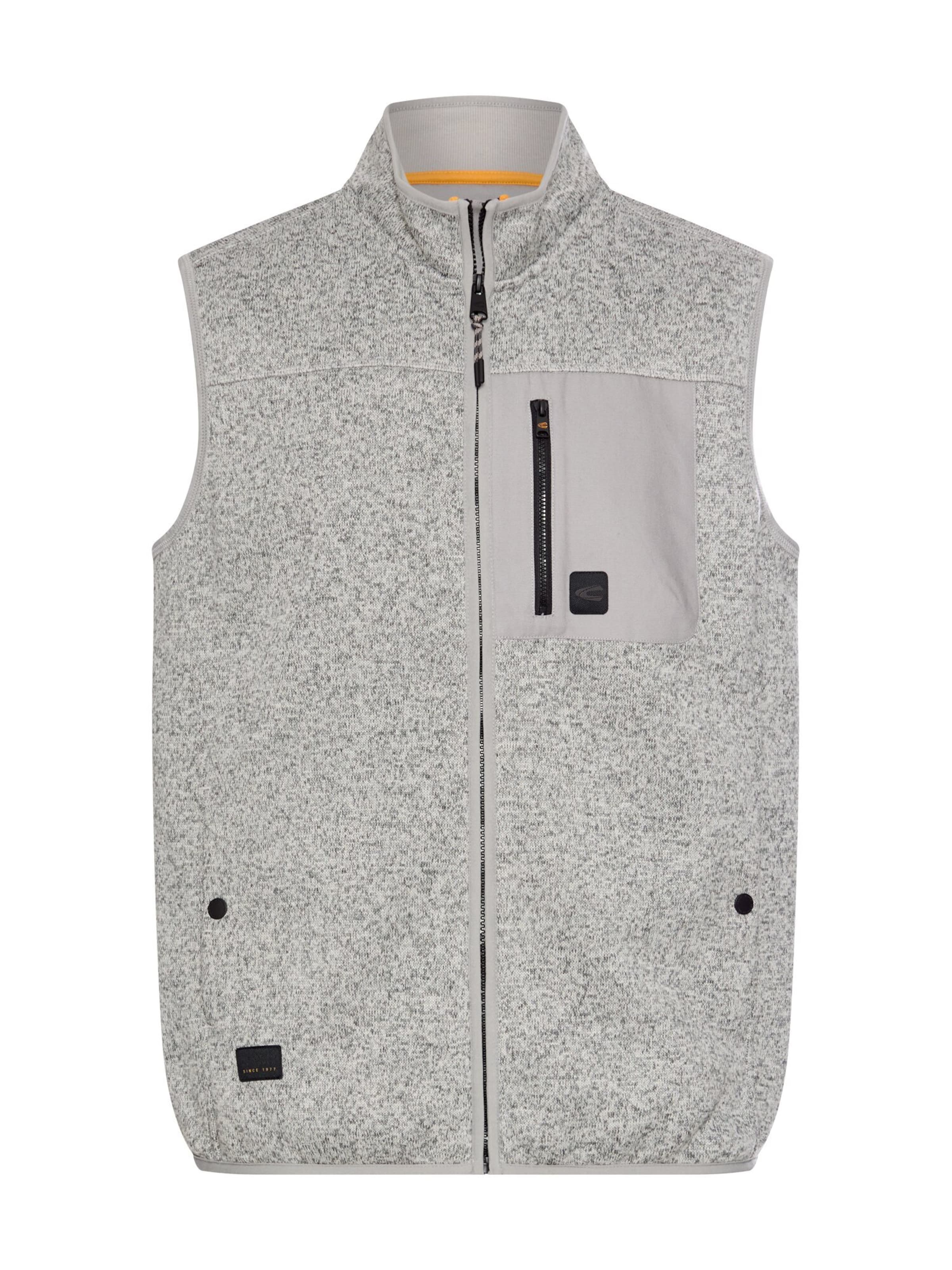 CAMEL ACTIVE Vest in Grey: front