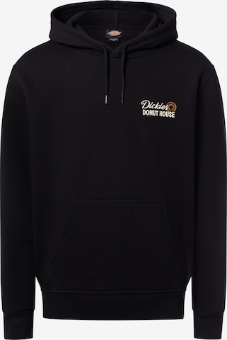 DICKIES Trui 'Donut House' in Zwart: voorkant