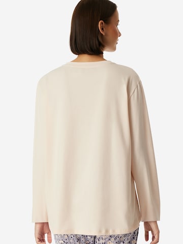 Chemise de nuit 'Mix & Relax' SCHIESSER en beige